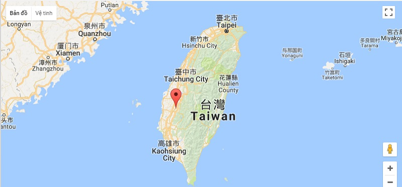 Bản đồ du lich Đài Loan 2020 cho du khách quốc tế