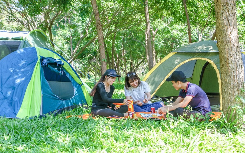 cắm trại, picnic, sài gòn, địa điểm cắm trại