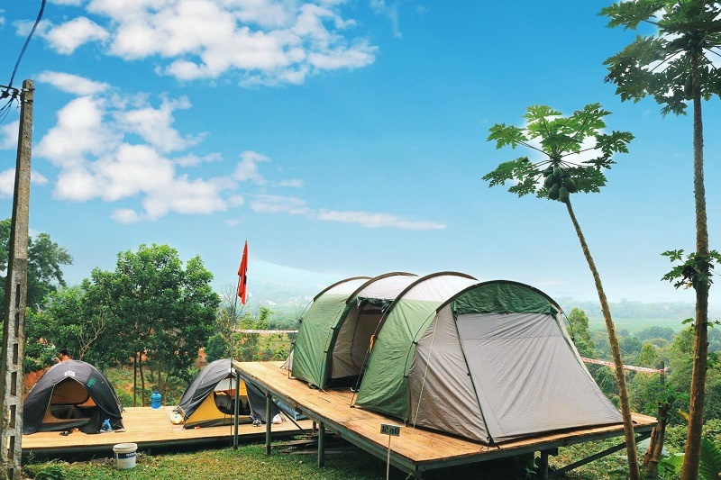 cắm trại, hà nội, picnic, địa điểm cắm trại