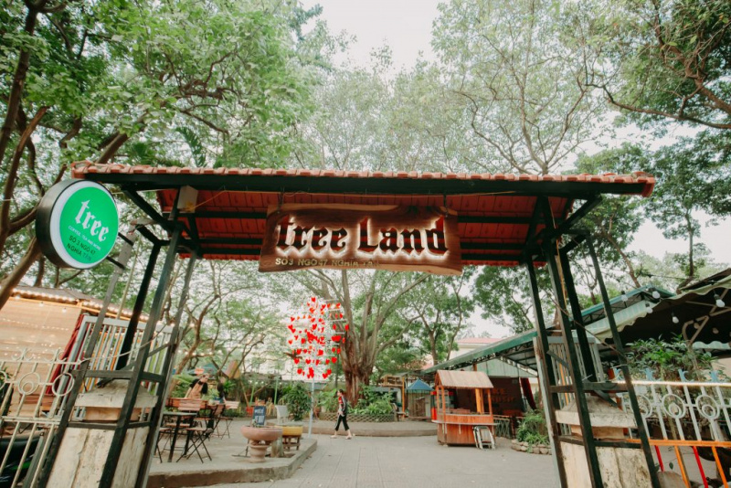 TreeLand Coffee – Có một khu rừng nhỏ ngay giữa lòng thủ đô