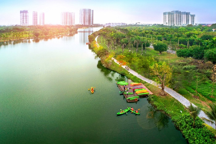 Khám phá khu đô thị sinh thái, du lịch Ecopark Hà Nội
