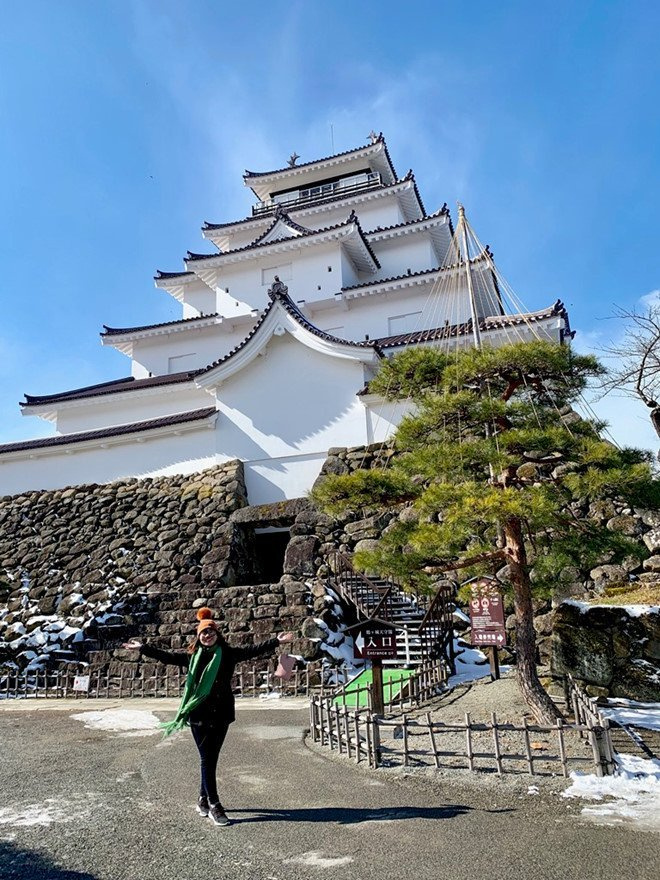 Fukushima, Nhật Bản, hái dâu, ngắm tuyết, tắm onsen, thảm hoạ hạt nhân