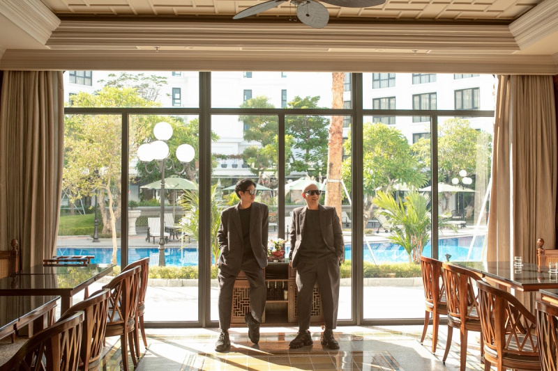 Vũ Ngọc và Son mê khách sạn kiến trúc Đông Dương