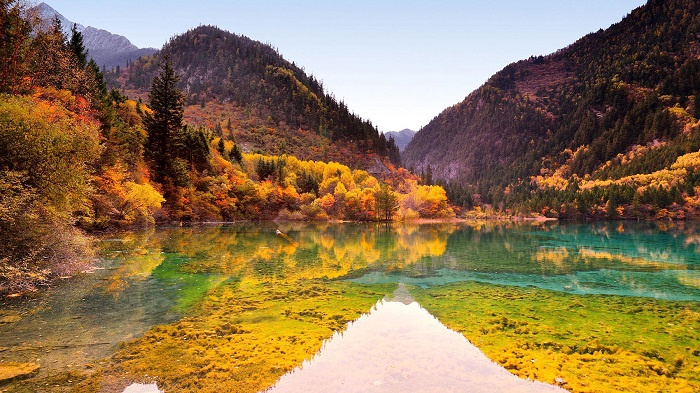 các điểm du lịch trung quốc, Cửu Trại Câu, danh lam thắng cảnh tại Trung Quốc, những thắng cảnh đẹp nhất Trung Quốc
