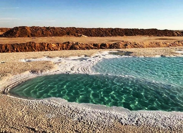 'Chill' hết mình tại những hồ muối mê hoặc của ốc đảo Siwa Ai Cập