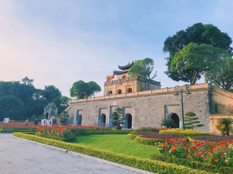 Ghé thăm Hoàng Thành Thăng Long thưởng thức lối kiến trúc cổ xưa