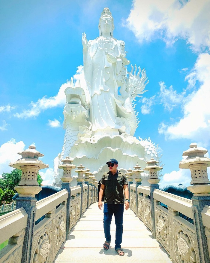 Chùa Gò Kén Tây Ninh – ngôi chùa trăm tuổi có tượng Phật đứng trên con rồng độc nhất vô nhị 