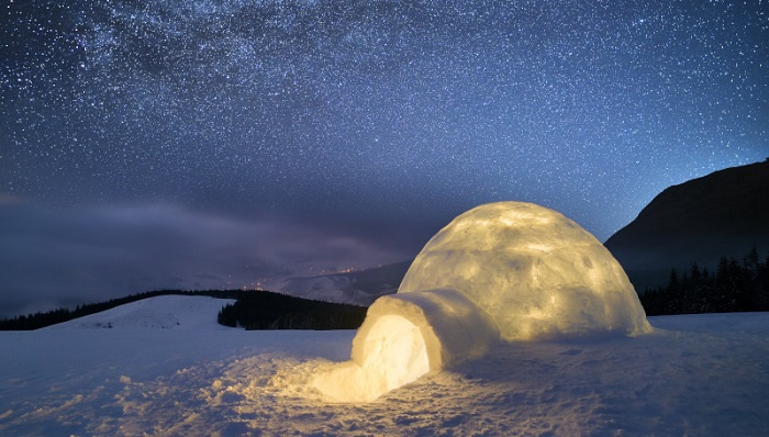 Ngủ ở lều tuyết trong chuyến du lịch Greenland để có trải nghiệm chân thực nhất về Bắc Cực