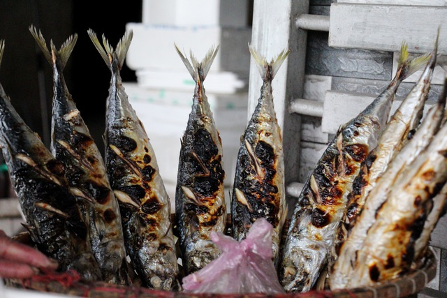 cá nướng, món cá nướng, đặc sản nổi tiếng, UBND xã Hộ Độ