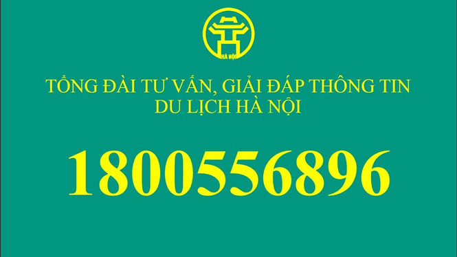 Tổng đài 1800556896, hỗ trợ thông tin cho khách du lịch, du lịch Hà Nội