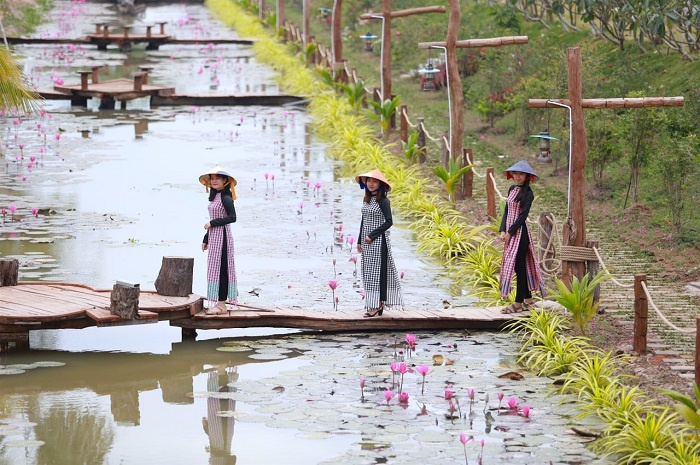 Khu du lịch sinh thái Mỹ Luông - điểm vui chơi 'cực xịn' mới toanh ở An Giang