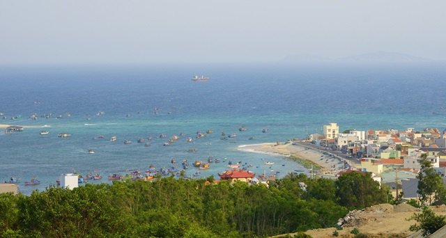 biển Hòn Khô, làng chài Nhơn Hải, bình định