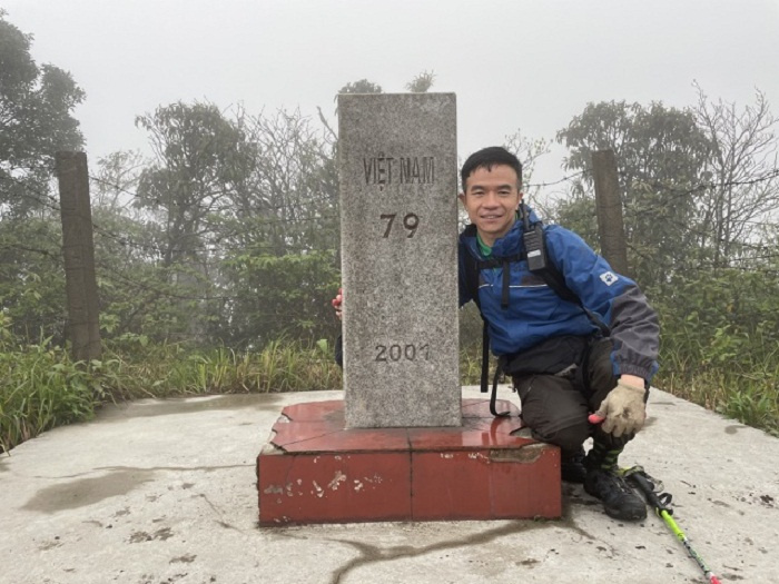 cột mốc biên giới cao nhất Việt Nam, cột mốc 79, cột mốc 79 Lai Châu, núi Khang Su Văn, cột mốc biên giới cao nhất Việt Nam