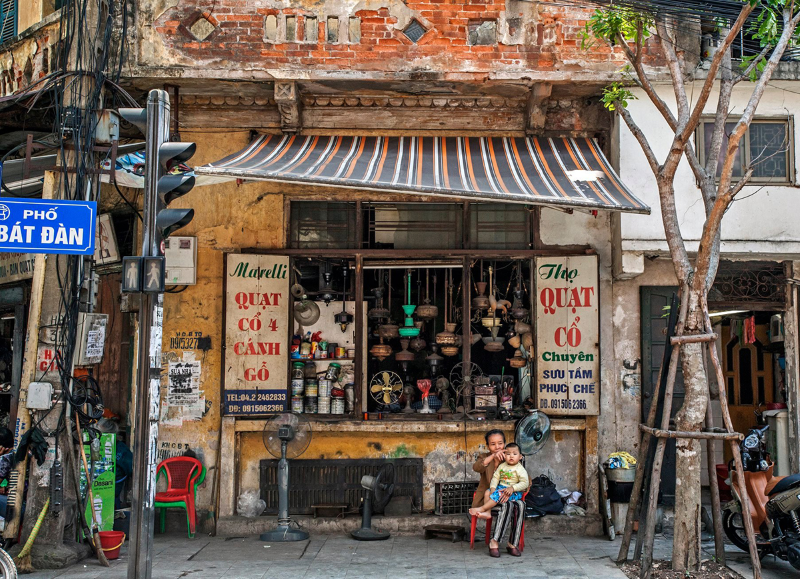 Hanoi - ancientness kept through long standing lifestyle