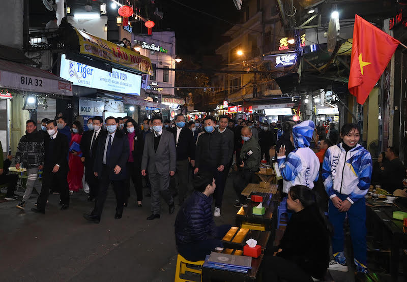 Hanoi opens pedestrian space in the south of Old Quarter