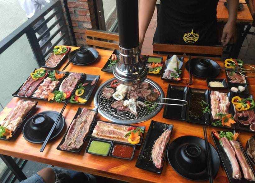 Top 20 nhà hàng quán buffet nướng BBQ ngon ở Sài Gòn – Hà Nội 