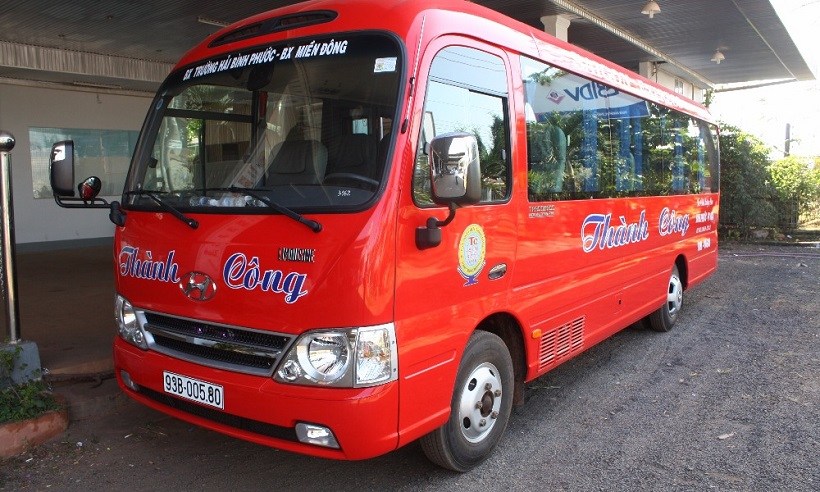 Nhà xe Thành Công đi Sài Gòn Bình Phước: phục vụ xe giường nằm, limousine