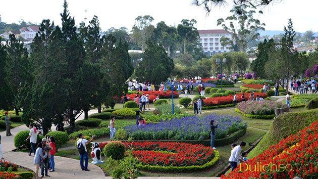 Vườn hoa thành phố Đà Lạt – địa danh du khách không thể bỏ lỡ