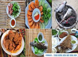                           Tận hưởng món ăn dân dã mang đặc trưng vùng sông nước ở Rừng Dừa Bảy Mẫu                      
