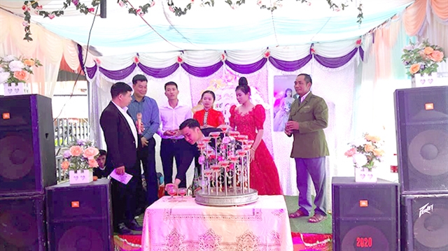 Chance encounter with a Thai wedding