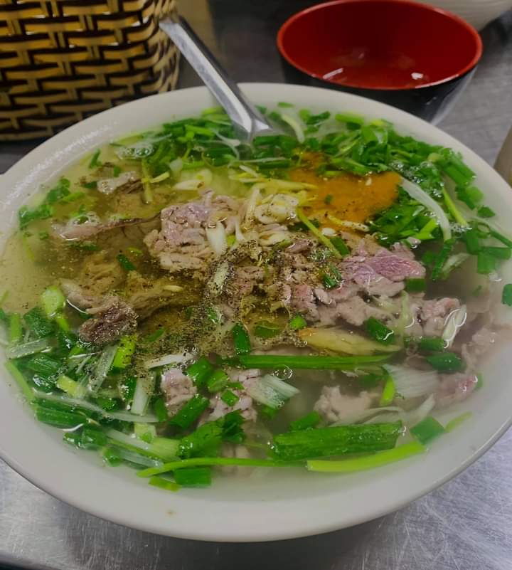 Hanoi specialty, Hanoi dishes, Hanoi Pho, Pho - noodle soup with beef, Vietnamese national dish. Hanoian's exquisite cuisine