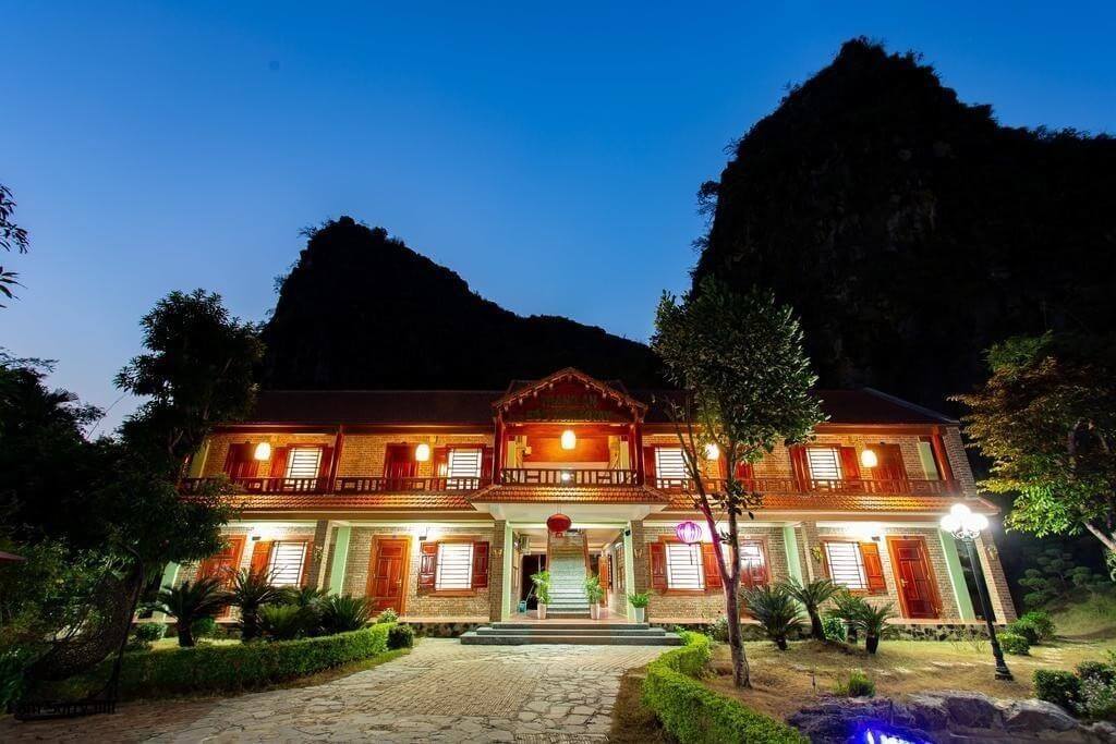 Trang An Eco Homestay nằm nép mình giữa vùng núi thanh bình ở Ninh Bình 