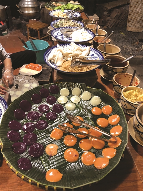 Bình Quới: traditional food, rural ambience