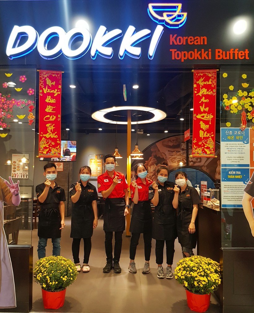 Dookki Việt Nam: Menu giá và review chi nhánh nhà hàng buffet tokbokki 