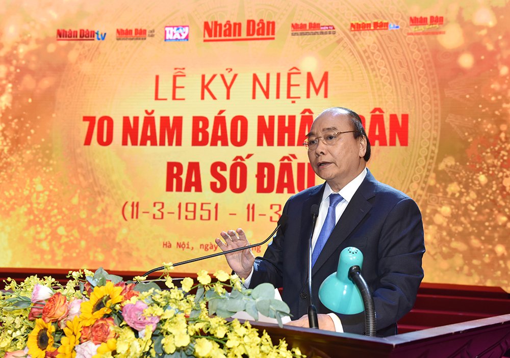 Nhan Dan Newspaper celebrations mark 70th anniversary of first issue