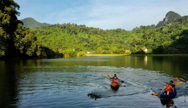 Kayaking in Việt Nam’s most beautiful places