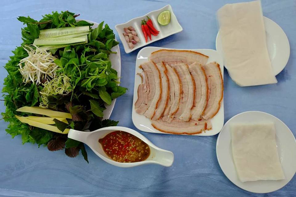 Top 10 Quán bánh tráng cuốn thịt heo Đà Nẵng thơm ngon có tiếng nhất 