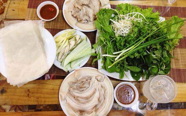 Top 10 Quán bánh tráng cuốn thịt heo Đà Nẵng thơm ngon có tiếng nhất 