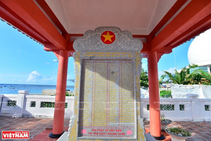 Vinh Phuc pagoda, Phan Vinh A island, Truong Sa archipelago, Spartly archipelago, Vietnam, Vietnamplus, Vietnam News Agency
