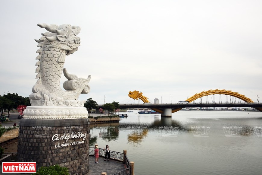 Han River, Da Nang, bridges, Vietnam, Vietnamplus, Vietnam News Agency