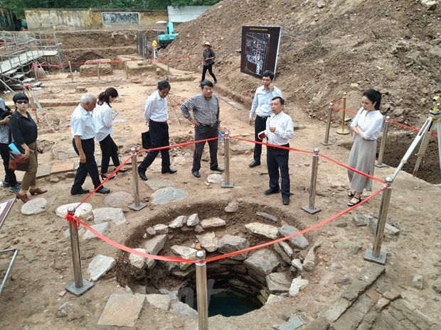 Important archaeological discoveries in Thang Long Imperial Citadel announced