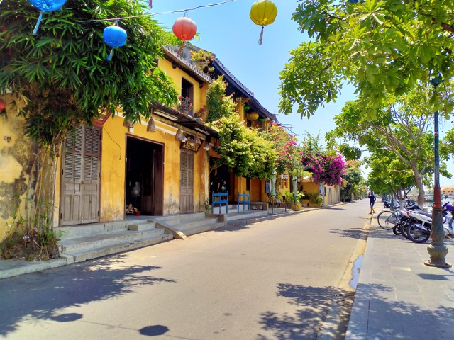 Hoi An empty due to Covid-19