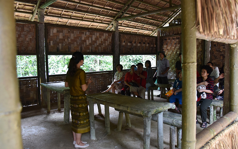 Visiting Dien Bien Phu Campaign Headquarters in Muong Phang