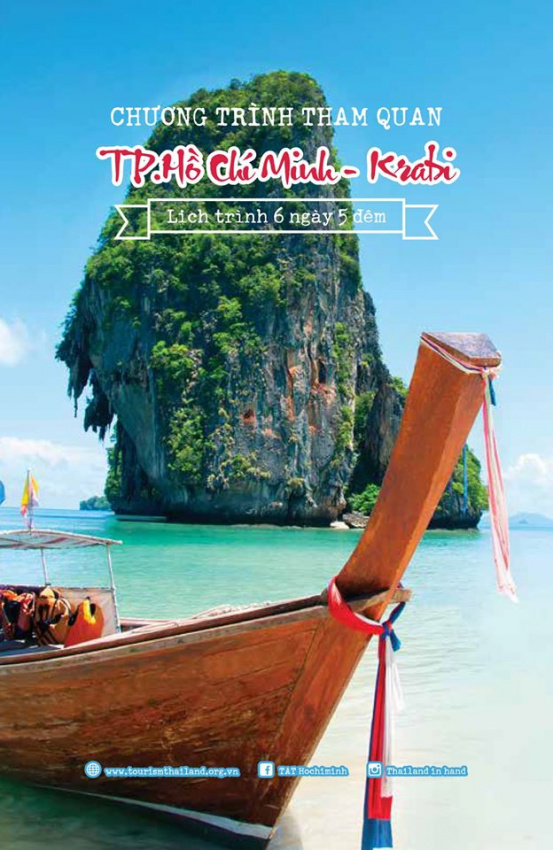 Lịch trình gợi ý 6N5Đ du lịch Krabi – thiên đường cổ xinh đẹp ở Thái Lan