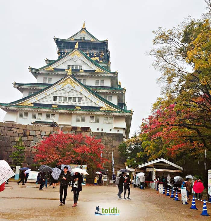 địa điểm nước ngoài, thành osaka có gì đặc biệt? hướng dẫn chi tiết du lịch lâu đài osaka