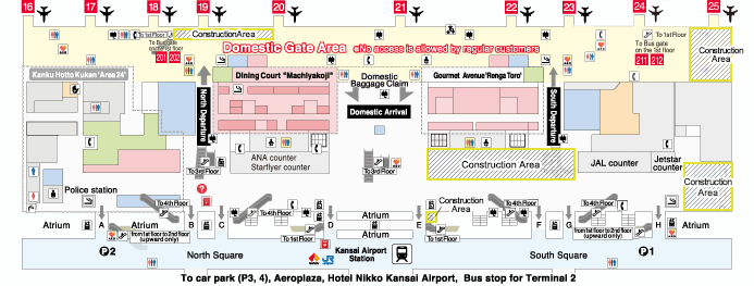 địa điểm nước ngoài, đến sân bay kansai osaka cần lưu ý 6 điều sau