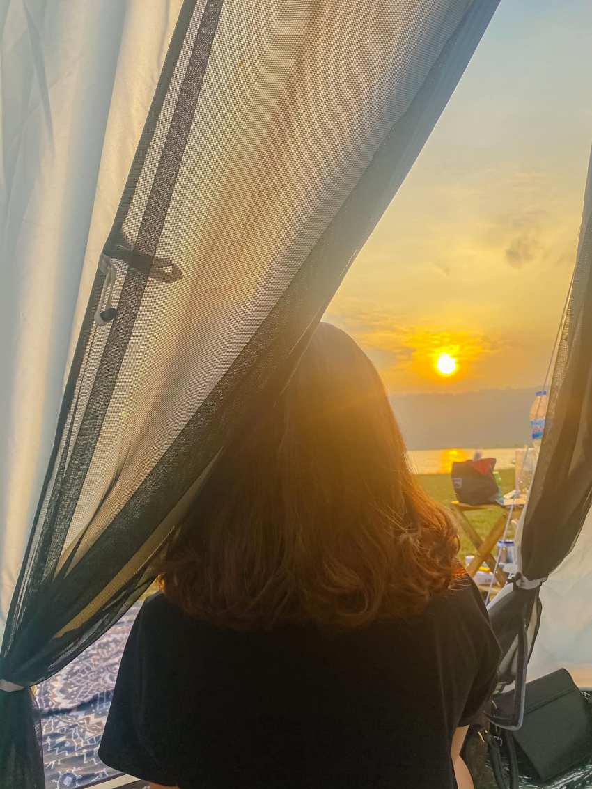 Camping hồ Dầu Tiếng – Sáng thức dậy ở một nơi xa