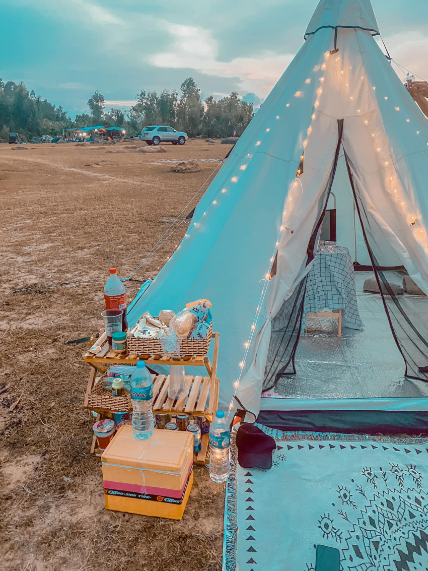 camping hồ dầu tiếng – sáng thức dậy ở một nơi xa