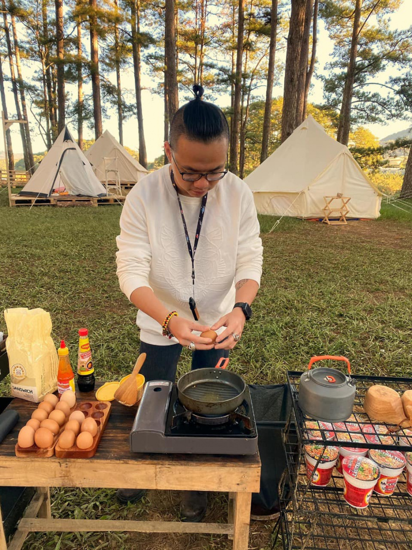 camp art – mợ jen – trải nghiệm cắm trại giữa rừng chill đà lạt cực thơ