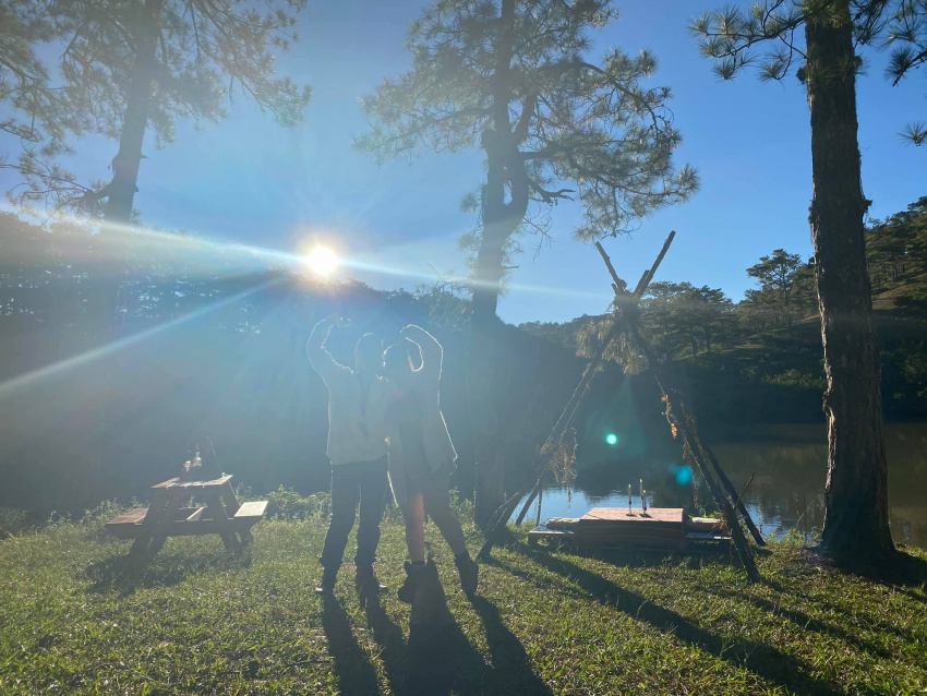 camp art – mợ jen – trải nghiệm cắm trại giữa rừng chill đà lạt cực thơ
