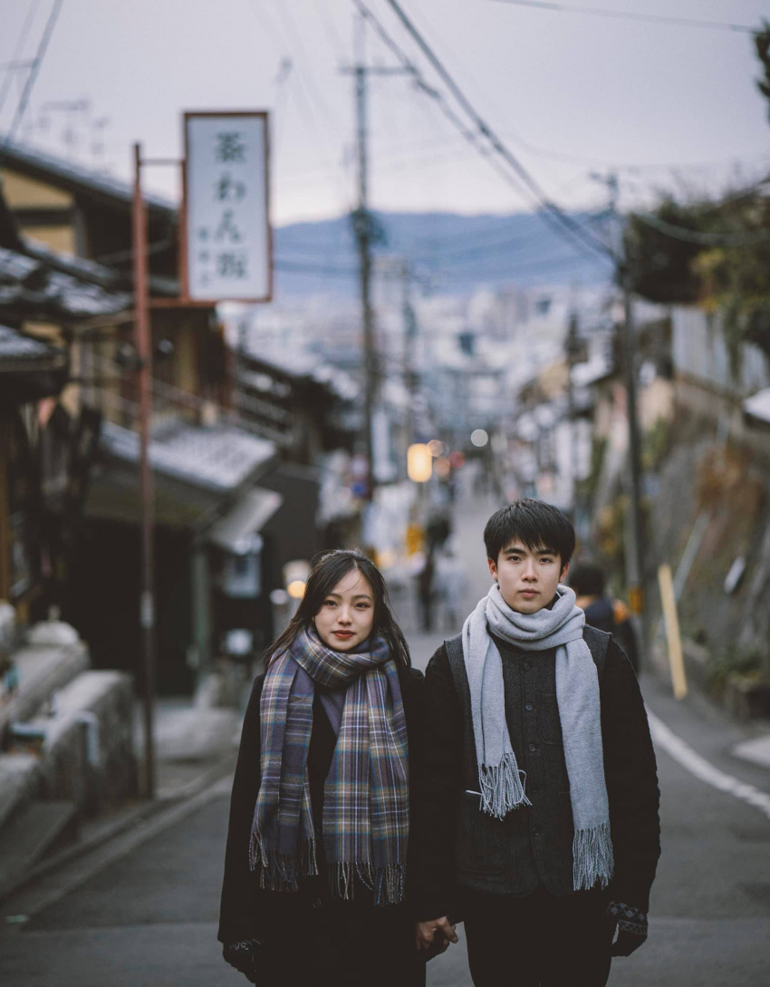 Bộ ảnh cực yêu của đôi bạn trẻ check in Kyoto – Cố đô nghìn năm của Nhật Bản