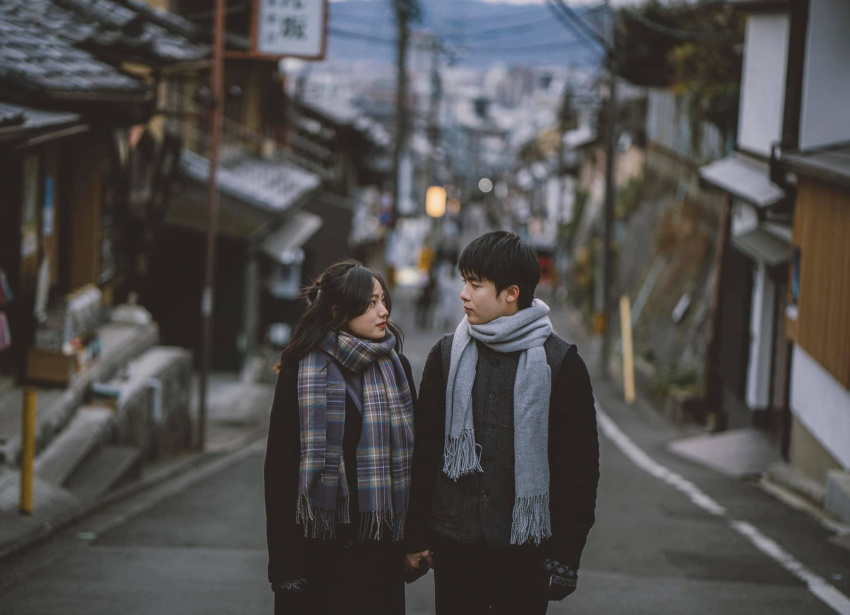 bộ ảnh cực yêu của đôi bạn trẻ check in kyoto – cố đô nghìn năm của nhật bản