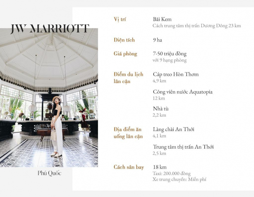 Review Khu nghỉ dưỡng JW Marriott Phú Quốc