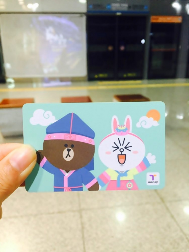 Hướng dẫn dùng thẻ T-money ở Hàn quốc