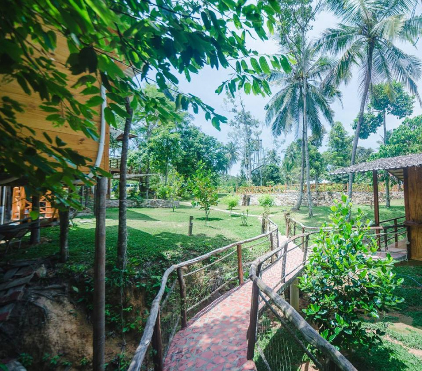 homestay, phu quoc sen lodge bungalow village: “ngôi làng trên cây” ở xứ đảo phú quốc