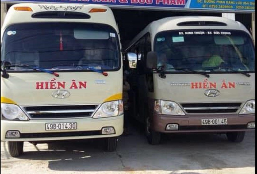 Nhà xe Hiền Ân đi Đà Lạt – Ninh Thuận phục vụ từ 1-6 chuyến/ngày